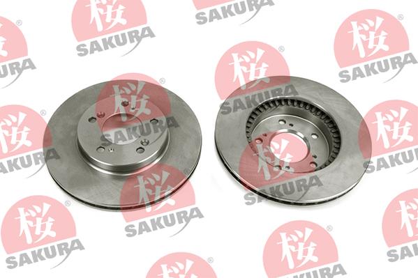 SAKURA 604-40-6645 - Brake Disc autospares.lv