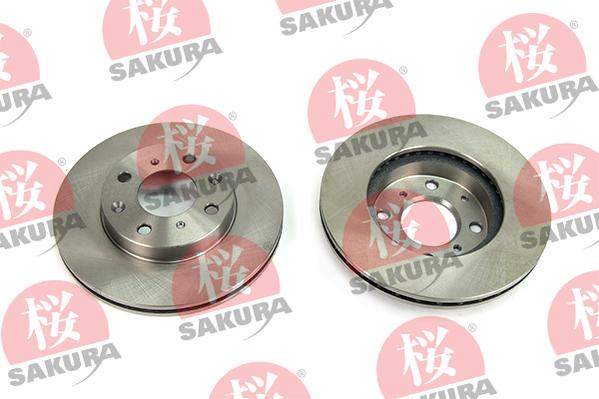 SAKURA 604-40-6650 - Brake Disc autospares.lv