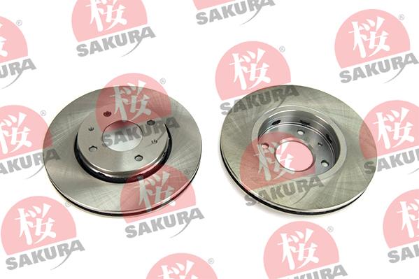 SAKURA 604-50-4290 - Brake Disc autospares.lv