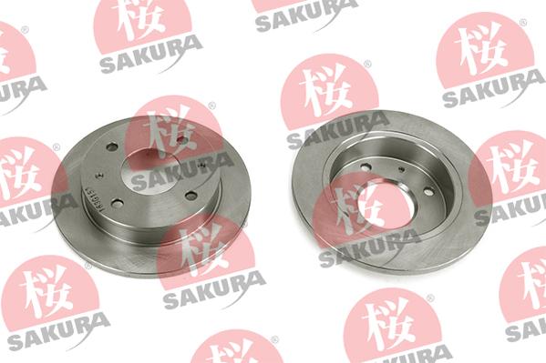 SAKURA 604-05-4650 - Brake Disc autospares.lv