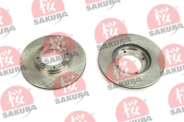 SAKURA 604-05-4600 - Brake Disc autospares.lv