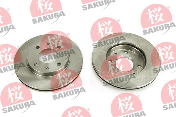 SAKURA 604-05-4610 - Brake Disc autospares.lv