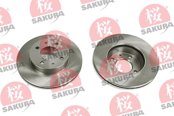 SAKURA 604-05-4680 - Brake Disc autospares.lv