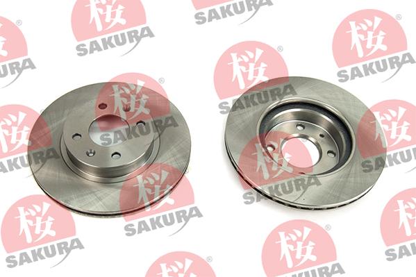 SAKURA 604-05-4710 - Brake Disc autospares.lv