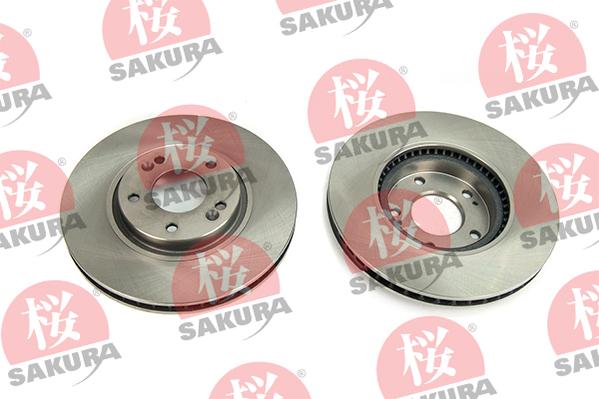 SAKURA 604-05-4712 - Brake Disc autospares.lv