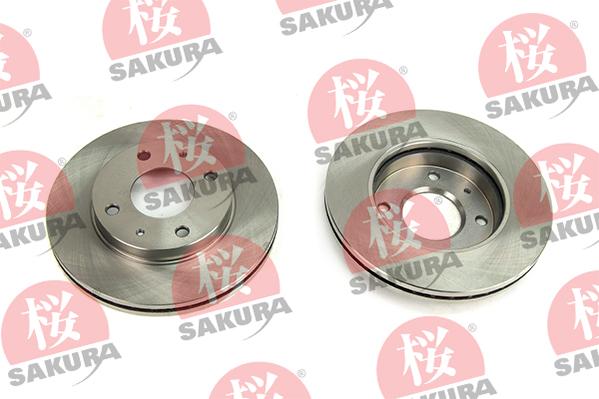 SAKURA 604-05-4730 - Brake Disc autospares.lv