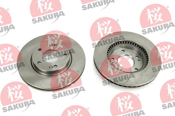 SAKURA 604-05-4720 - Brake Disc autospares.lv