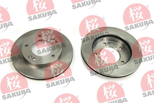 SAKURA 604-03-8850 - Brake Disc autospares.lv