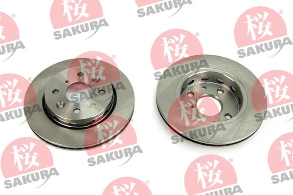 SAKURA 604-03-8815 - Brake Disc autospares.lv