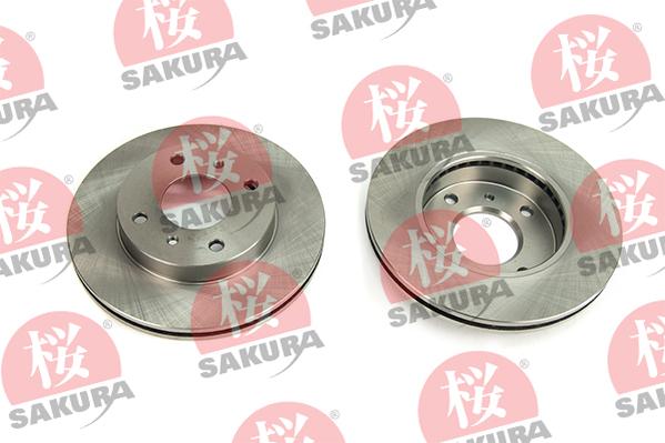 SAKURA 604-10-4080 - Brake Disc autospares.lv