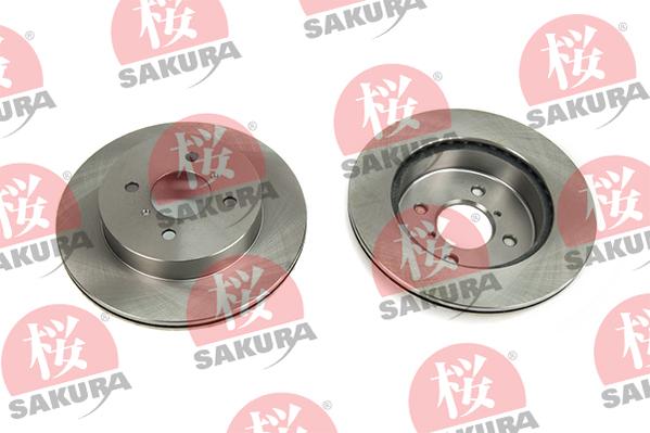 SAKURA 604-80-7065 - Brake Disc autospares.lv