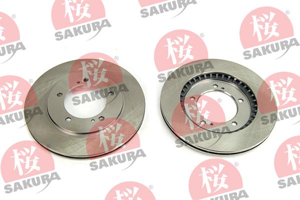 SAKURA 604-80-7005 - Brake Disc autospares.lv