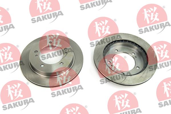 SAKURA 604-80-7033 - Brake Disc autospares.lv