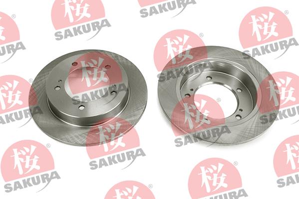 SAKURA 604-80-7025 - Brake Disc autospares.lv