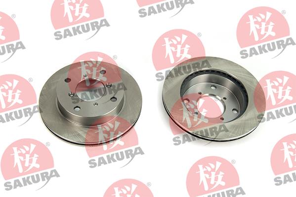 SAKURA 604-80-7020 - Brake Disc autospares.lv