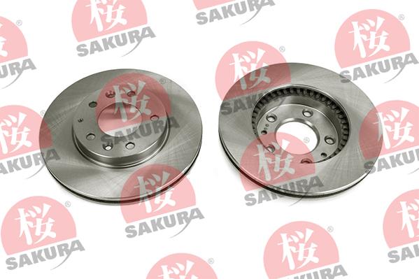 SAKURA 604-30-3515 - Brake Disc autospares.lv