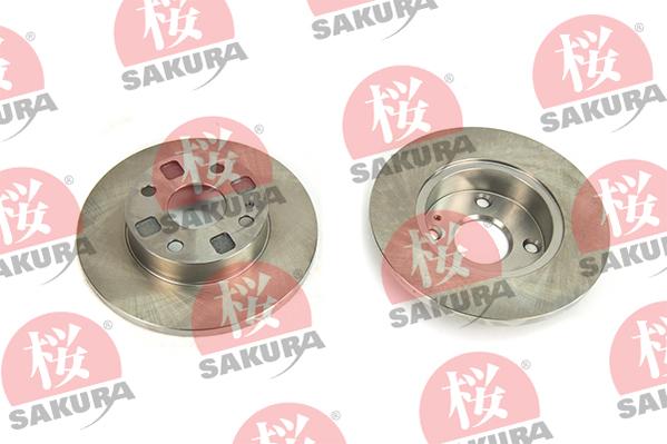 SAKURA 604-30-3571 - Brake Disc autospares.lv