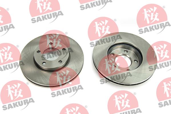 SAKURA 604-30-3690 - Brake Disc autospares.lv