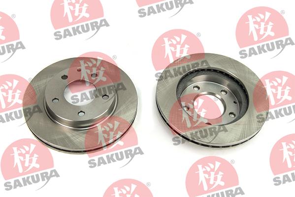 SAKURA 604-30-3600 - Brake Disc autospares.lv