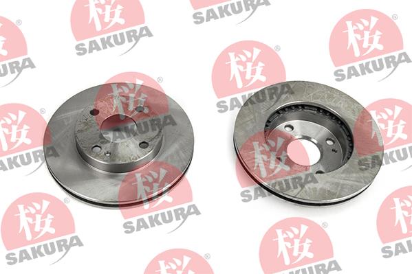 SAKURA 604-30-3630 - Brake Disc autospares.lv