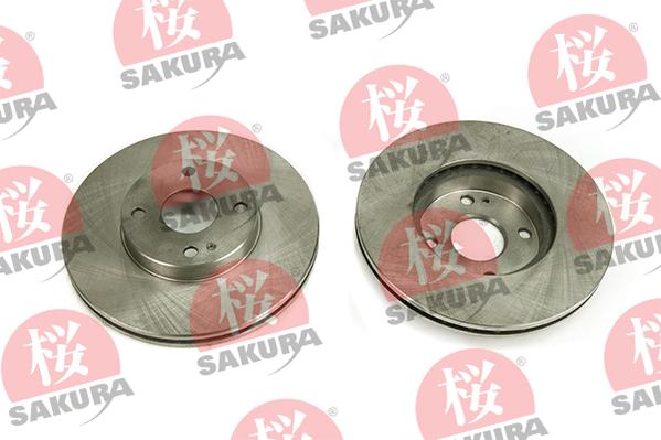 SAKURA 604-30-3632 - Brake Disc autospares.lv