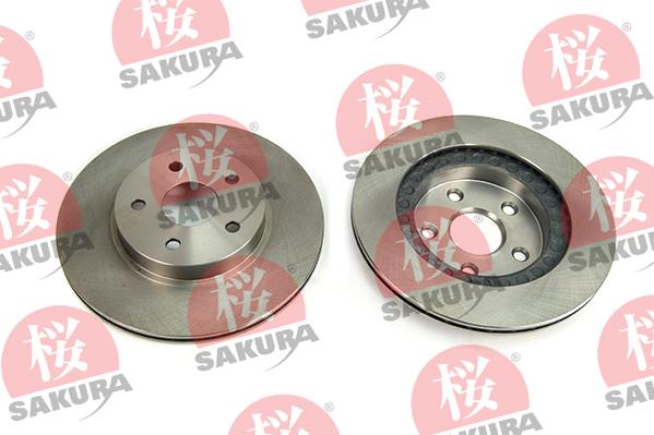 SAKURA 604-20-3910 - Brake Disc autospares.lv