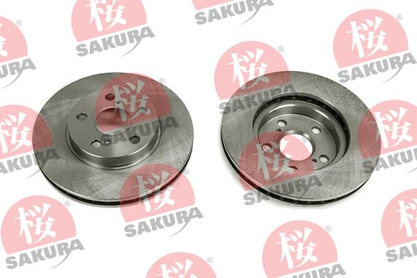 SAKURA 604-20-3840 - Brake Disc autospares.lv