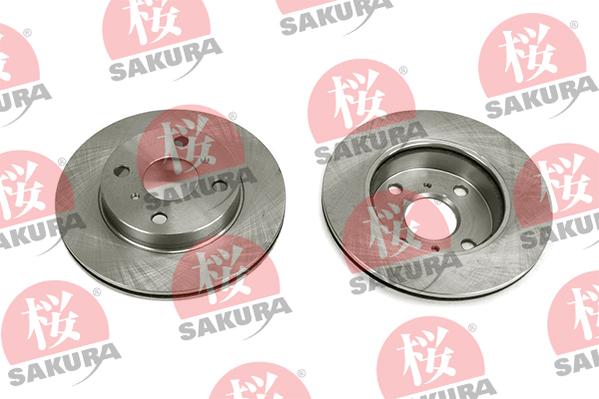 SAKURA 604-20-3860 - Brake Disc autospares.lv