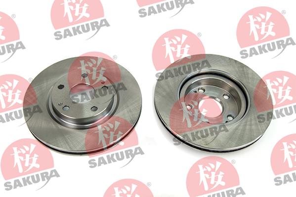 SAKURA 604-20-3861 - Brake Disc autospares.lv