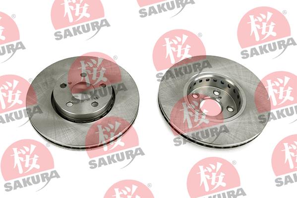 SAKURA 604-20-3874 - Brake Disc autospares.lv