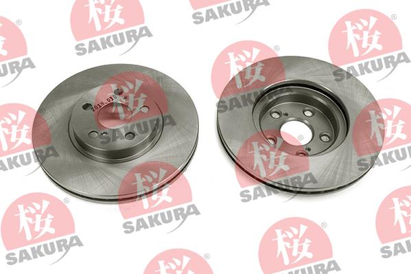 SAKURA 604-20-3873 - Brake Disc autospares.lv