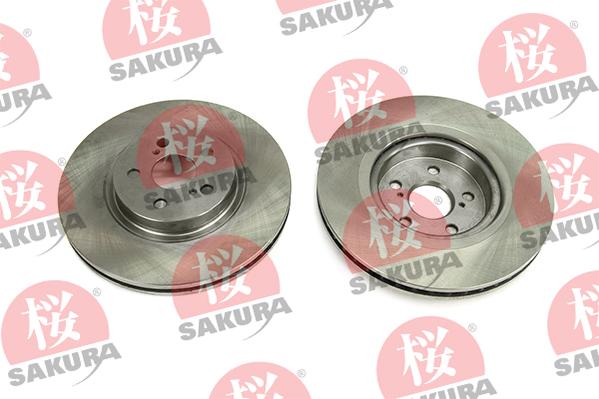 SAKURA 604-20-3877 - Brake Disc autospares.lv