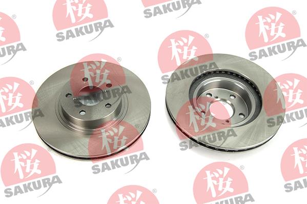 SAKURA 604-70-7600 - Brake Disc autospares.lv