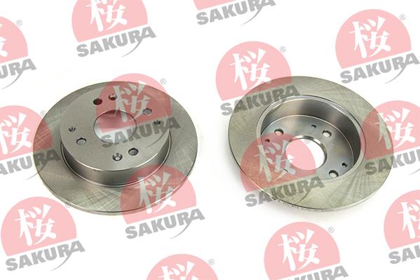 SAKURA 605-40-6610 - Brake Disc autospares.lv