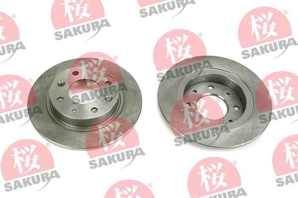 SAKURA 605-03-8820 - Brake Disc autospares.lv