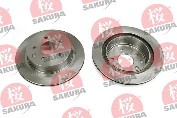 SAKURA 605-10-4110 - Brake Disc autospares.lv