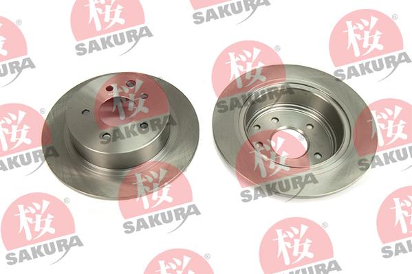 SAKURA 605-10-4112 - Brake Disc autospares.lv