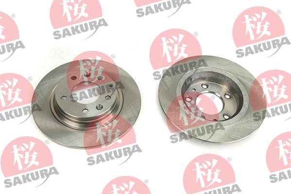 SAKURA 605-30-3590 - Brake Disc autospares.lv