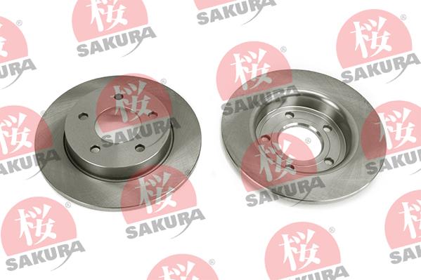 SAKURA 605-30-3600 - Brake Disc autospares.lv