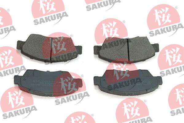 SAKURA 600-40-6645 - Brake Pad Set, disc brake autospares.lv