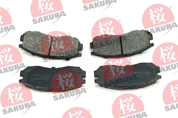 SAKURA 600-50-4260 - Brake Pad Set, disc brake autospares.lv