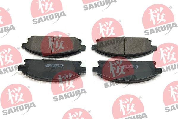 SAKURA 600-10-4173 - Brake Pad Set, disc brake autospares.lv