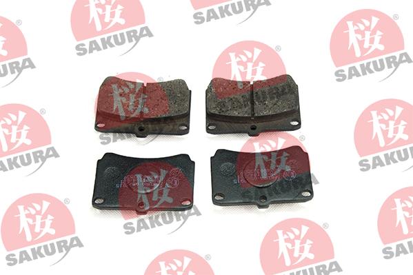 SAKURA 600-30-3530 - Brake Pad Set, disc brake autospares.lv