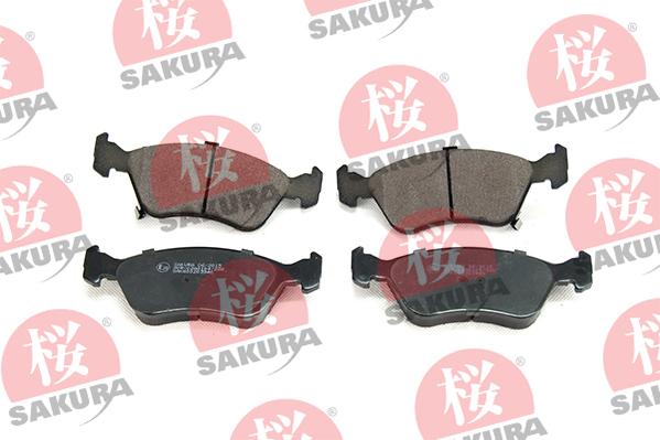 SAKURA 600-20-3940 - Brake Pad Set, disc brake autospares.lv