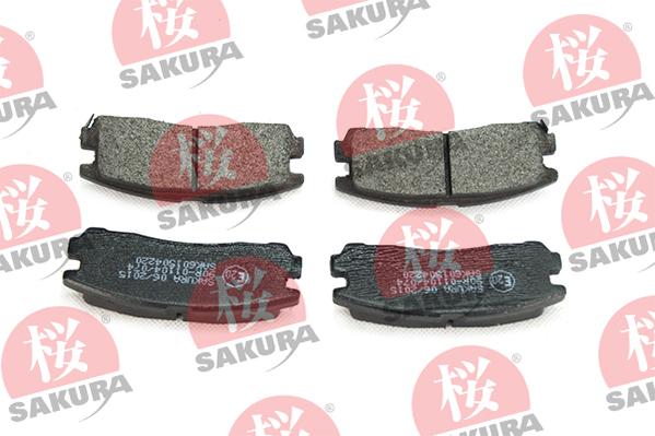 SAKURA 601-50-4220 - Brake Pad Set, disc brake autospares.lv