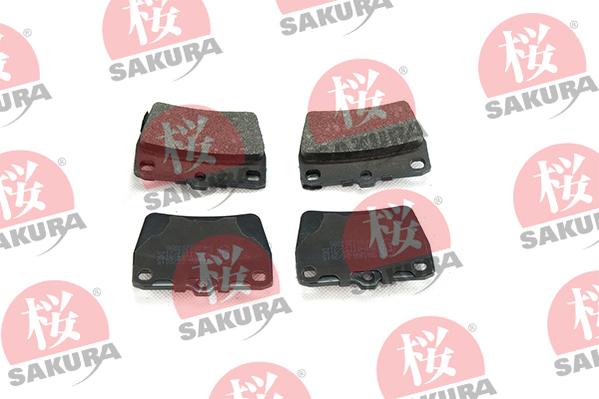 SAKURA 601-20-3990 - Brake Pad Set, disc brake autospares.lv