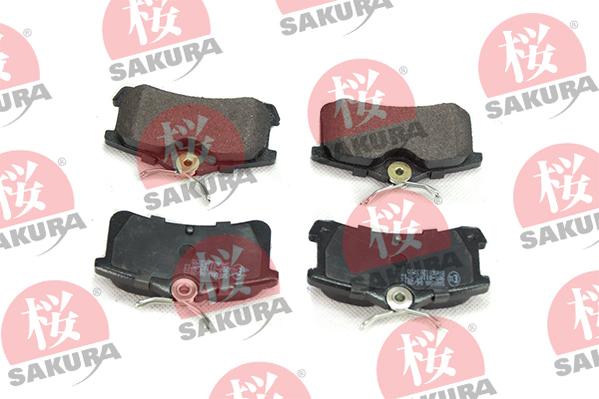 SAKURA 601-20-3755 - Brake Pad Set, disc brake autospares.lv