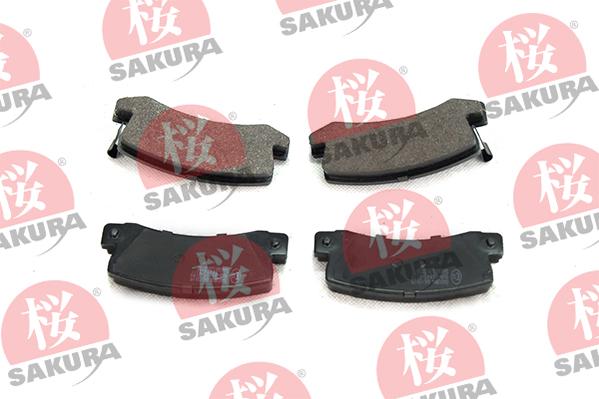 SAKURA 601-20-3730 - Brake Pad Set, disc brake autospares.lv