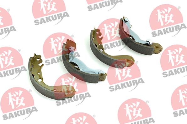 SAKURA 602-40-6605 - Brake Shoe Set autospares.lv
