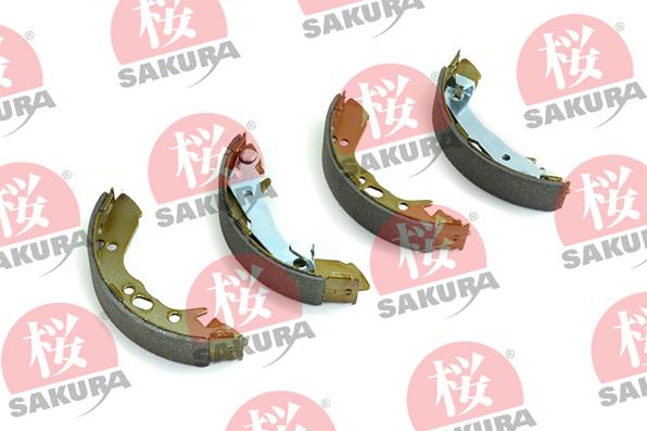 SAKURA 602-05-4630 - Brake Shoe Set autospares.lv